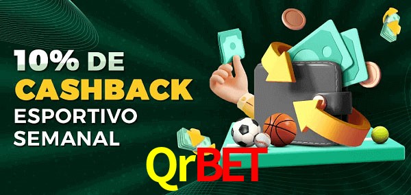 10% de bônus de cashback na Qrbet